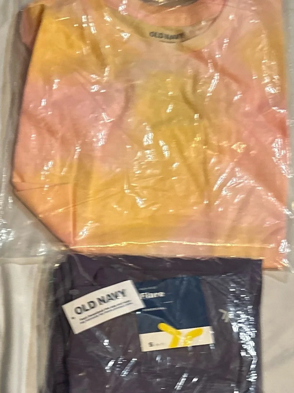 Old Navy Girls T-shirt and Leggings Size 6/7 NWT